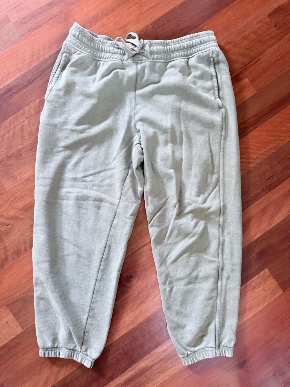 aerie Sage Green Women's Fleece Joggers